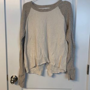 Madewell two tone sweater